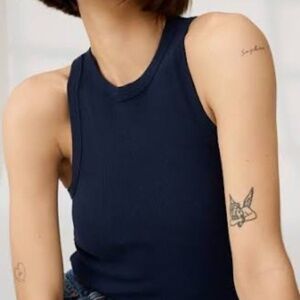 Soldout.nyc The Not So Basic Tank in Navy